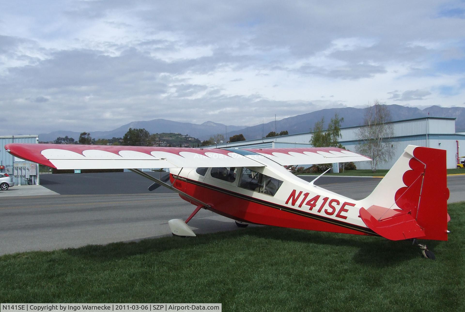 N141SE, 2006 American Champion 8KCAB Super Decathlon C/N 1024-2006, American Champion 8KCAB Super Decathlon at Santa Paula airport during the Aviation Museum of Santa Paula open Sunday