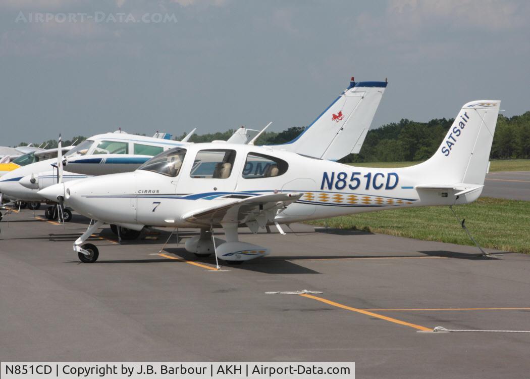 N851CD, 2005 Cirrus SR22 C/N 1493, Nothing