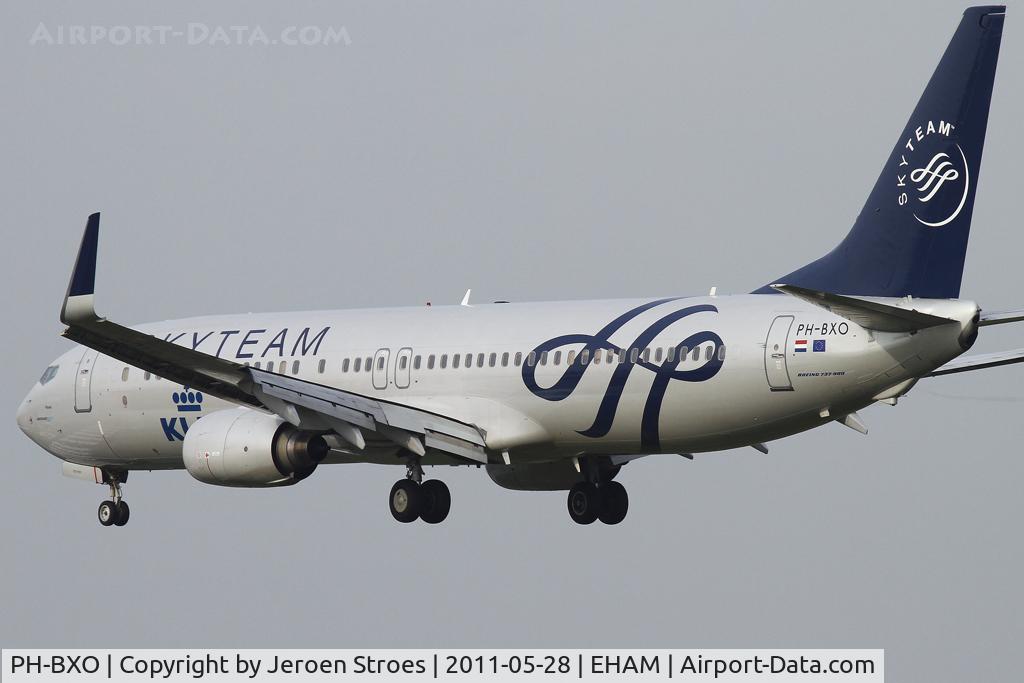 PH-BXO, 2001 Boeing 737-9K2 C/N 29599, Zwanenburg-runway ( 18C) arrival