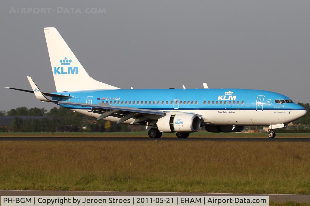 PH-BGM, 2011 Boeing 737-7K2 C/N 39255, Rwy 18R arrival