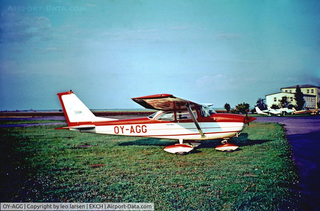 OY-AGG, 1968 Reims F172H Skyhawk C/N 0539, Brand new delivery CPH 18.7.68
