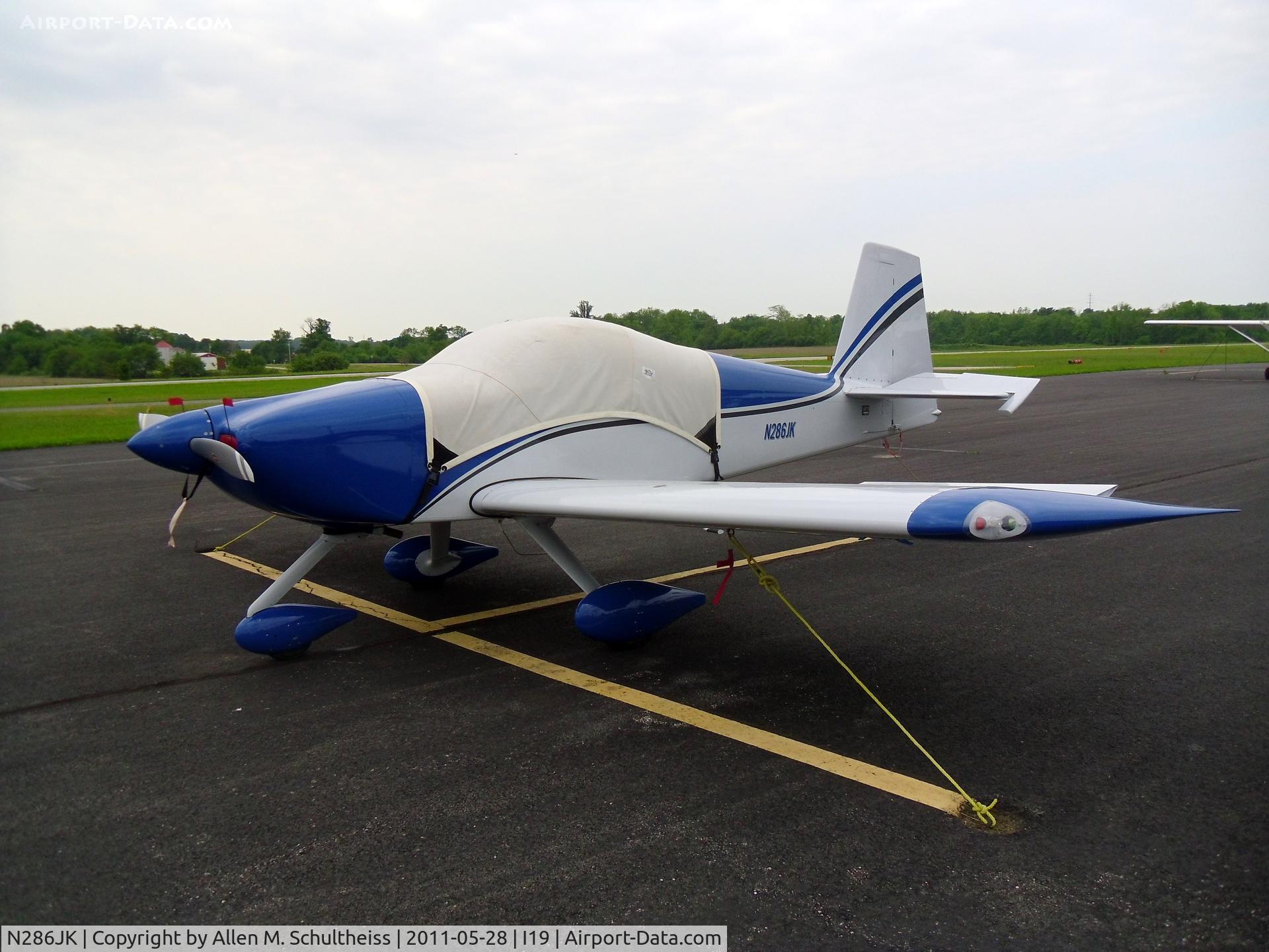 N286JK, 2007 Vans RV-7A C/N 71577, RV-7A