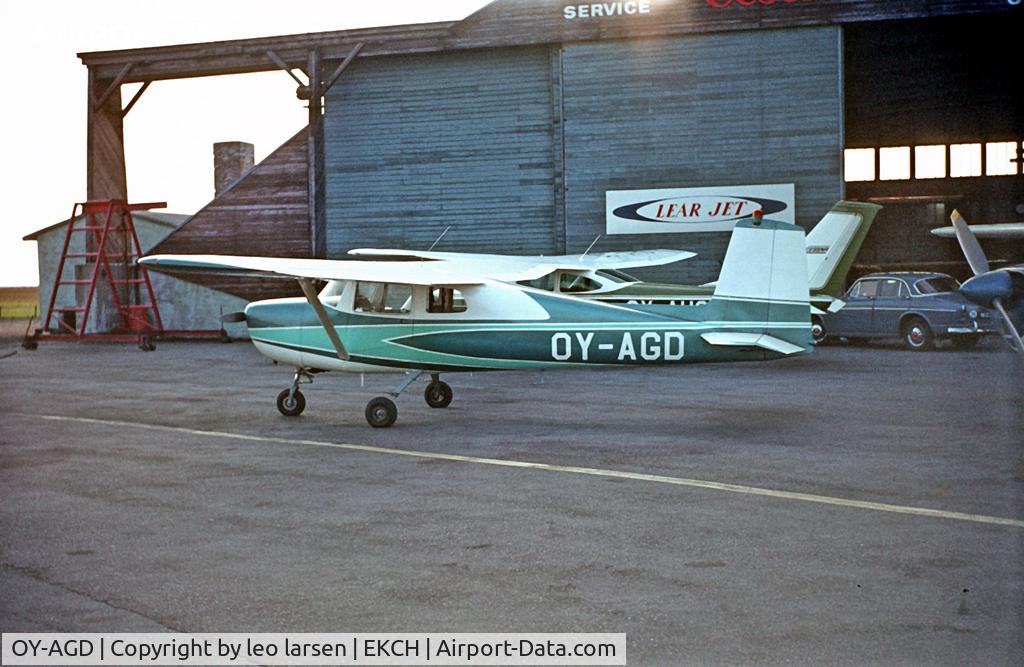 OY-AGD, 1962 Cessna 150B C/N 15059584, CPH 2.8.68