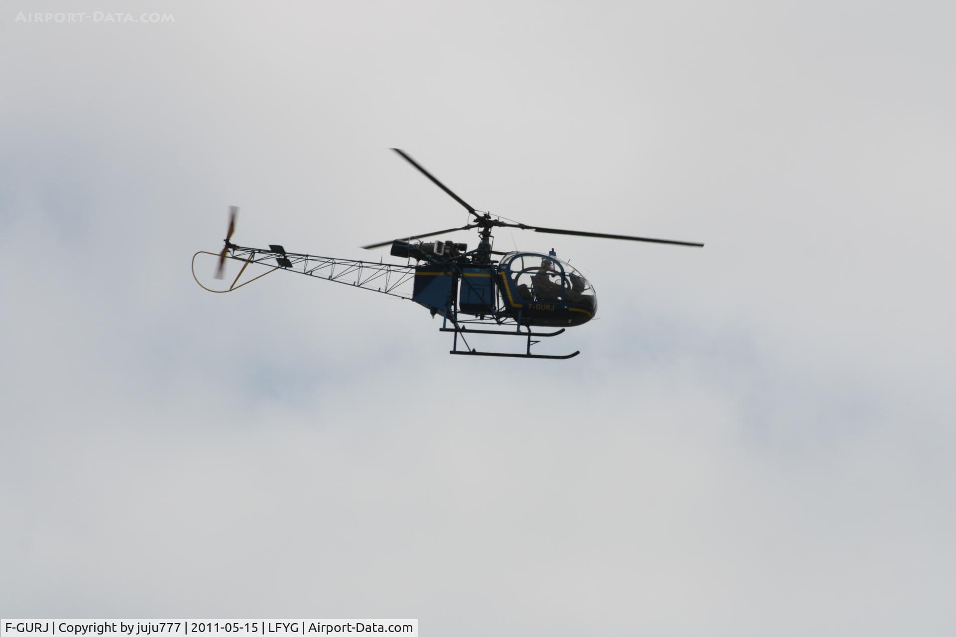 F-GURJ, 1962 Sud SE-3130 Alouette II C/N 1741, on display at Cambrai Niergnies