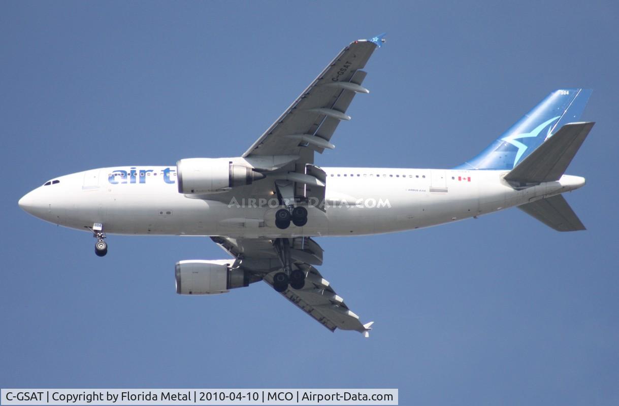 C-GSAT, 1991 Airbus A310-308 C/N 600, Air Transat A310