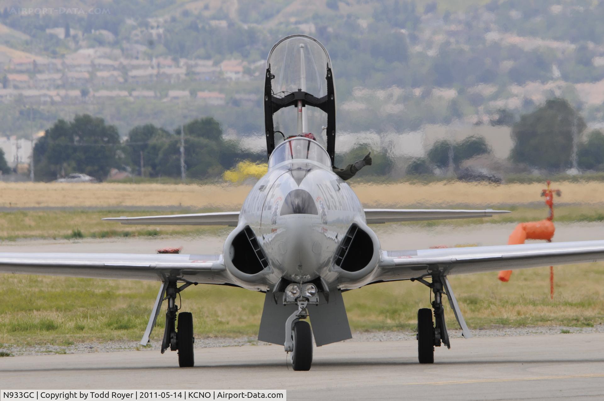N933GC, 1954 Canadair T-33AN Silver Star 3 C/N T33-306, Chino Airshow 2011