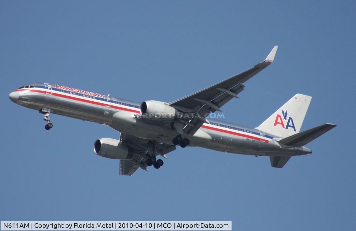N611AM, 1989 Boeing 757-223 C/N 24487, American 757