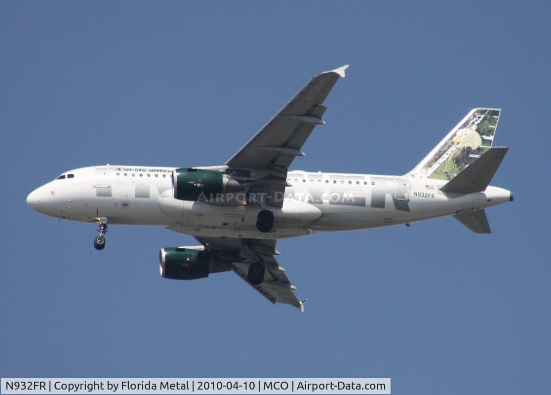 N932FR, 2004 Airbus A319-111 C/N 2258, Sarge