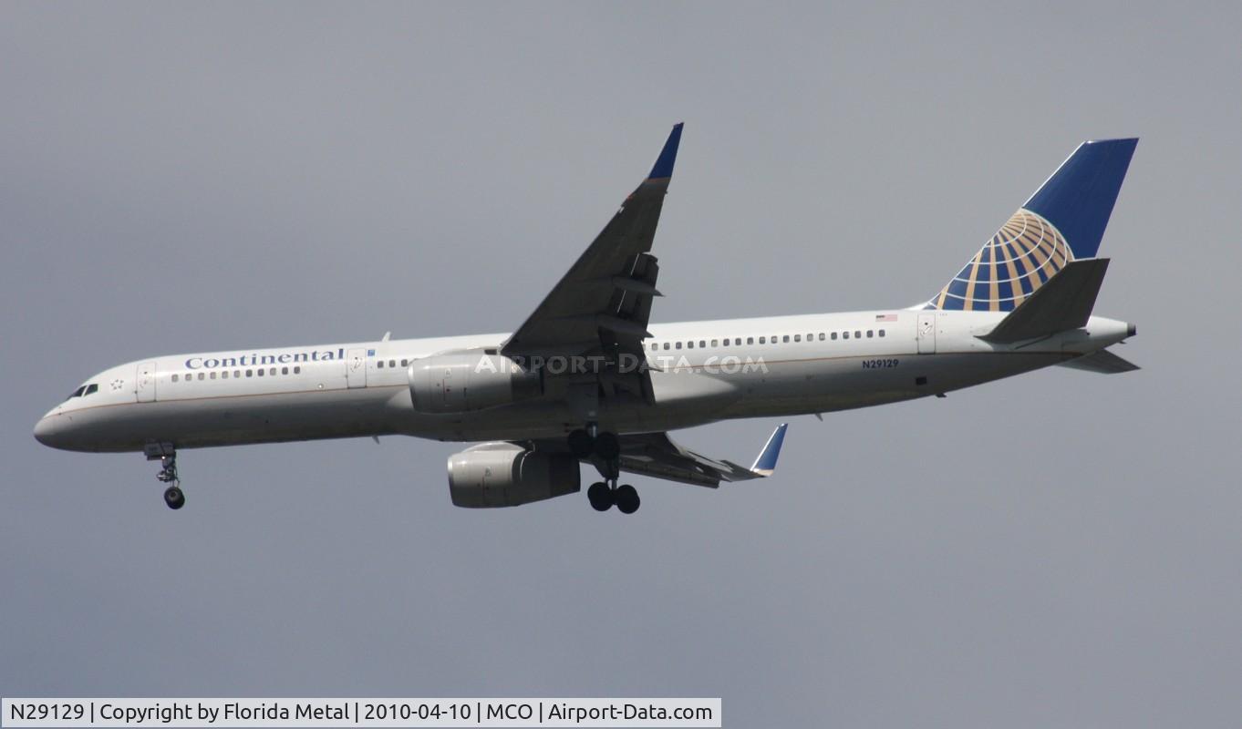 N29129, 1998 Boeing 757-224 C/N 28969, Continental 757