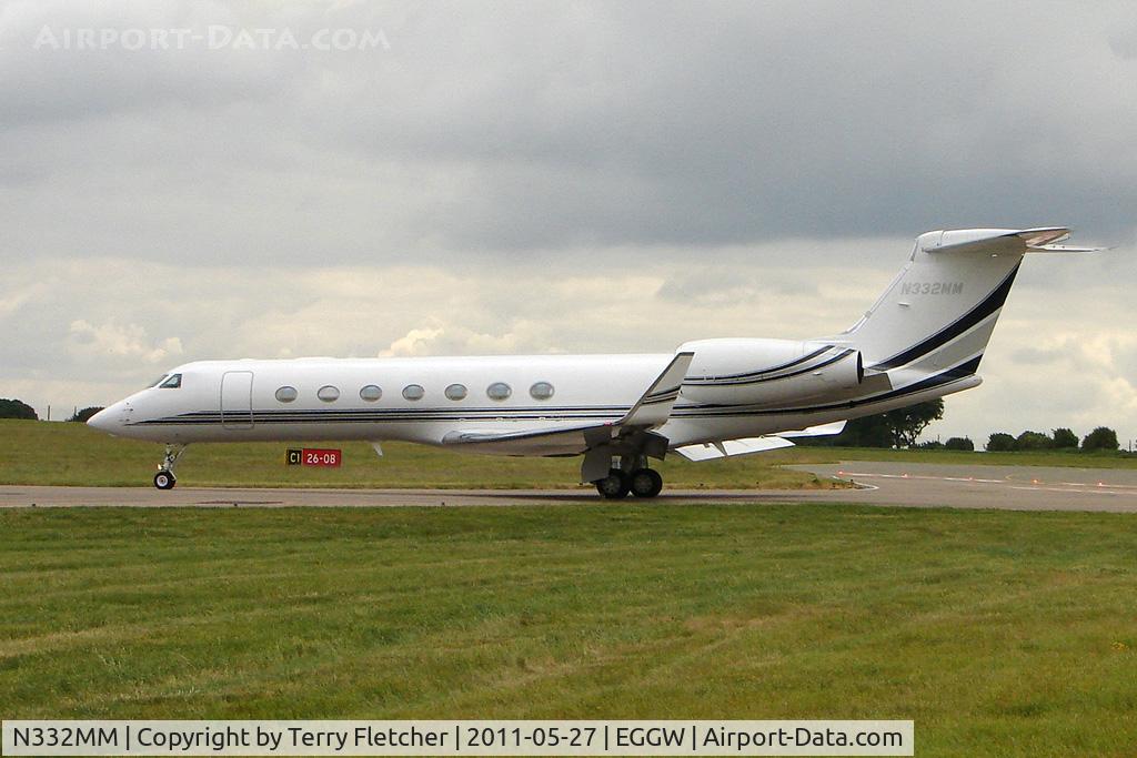 N332MM, Gulfstream Aerospace GV-SP (G550) C/N 5283, Gulfstream Aerospace GV-SP (G550), c/n: 5283 at Luton