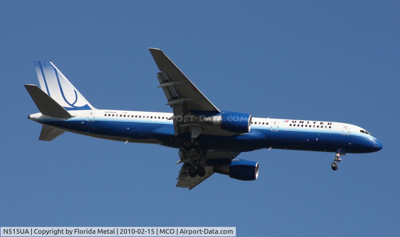 N515UA, 1990 Boeing 757-222F C/N 24840, United 757