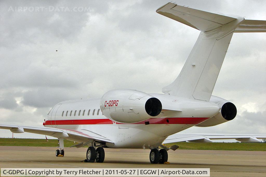 C-GDPG, 2005 Bombardier BD-700-1A11 Global 5000 C/N 9178, 2005 Bombardier BD-700-1A11, c/n: 9178 at Luton