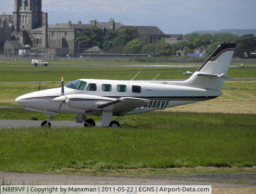 N889VF, 1982 Cessna T303 Crusader C/N T30300102, Cessna 303 at Manx Flyers