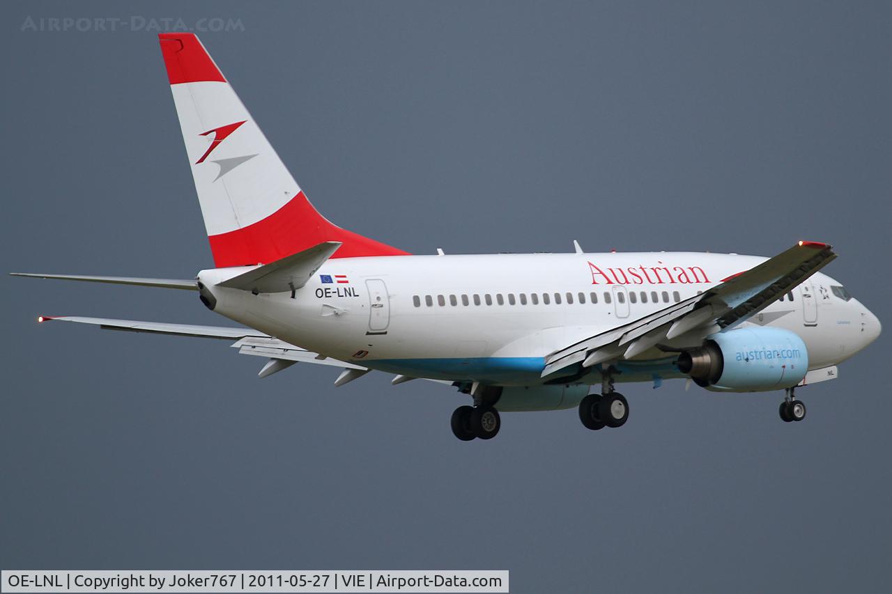 OE-LNL, 2000 Boeing 737-6Z9 C/N 30137, Austrian Airlines