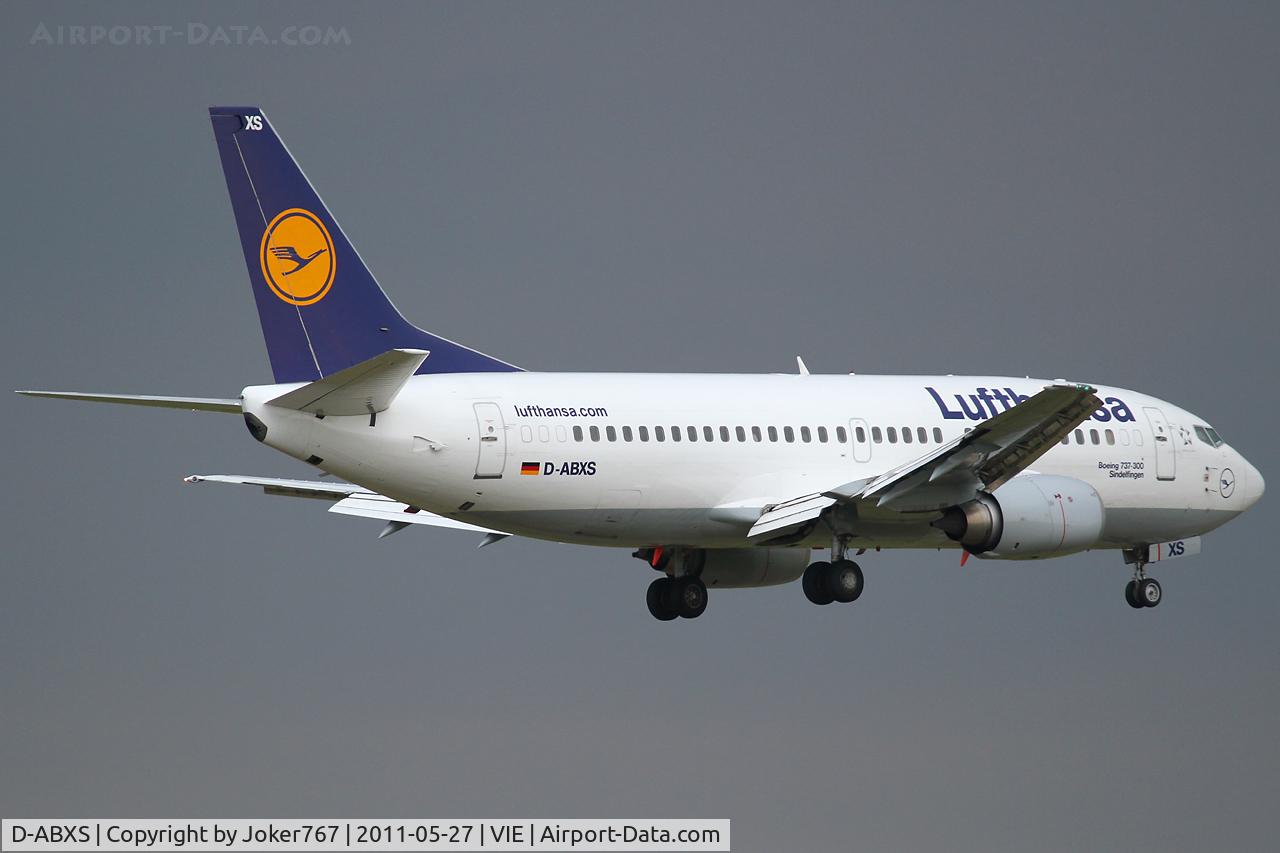 D-ABXS, 1988 Boeing 737-330 C/N 24280, Lufthansa