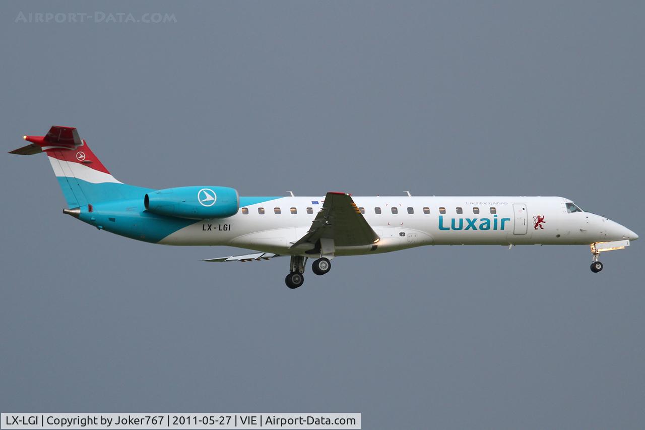 LX-LGI, 2000 Embraer EMB-145LU (ERJ-145LU) C/N 145369, Luxair