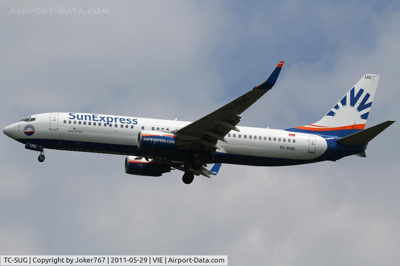 TC-SUG, 2002 Boeing 737-8CX C/N 32365, SunExpress