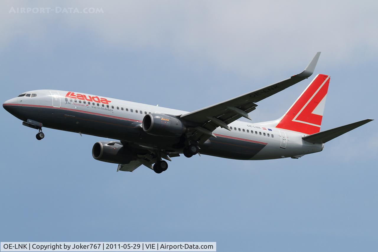 OE-LNK, 1999 Boeing 737-8Z9 C/N 28178, Lauda air