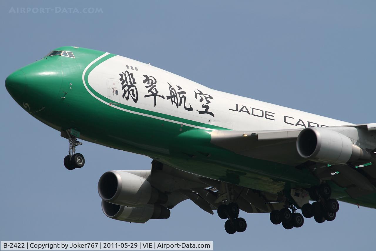 B-2422, 2007 Boeing 747-4EVF/ER/SCD C/N 35173, Jade Cargo