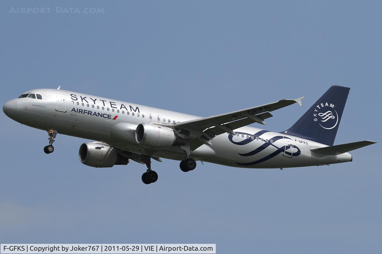 F-GFKS, 1991 Airbus A320-211 C/N 0187, Air France