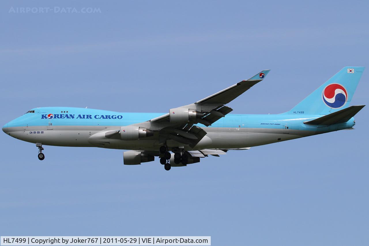 HL7499, 2004 Boeing 747-4B5F/SCD C/N 33517, Korean Air Cargo