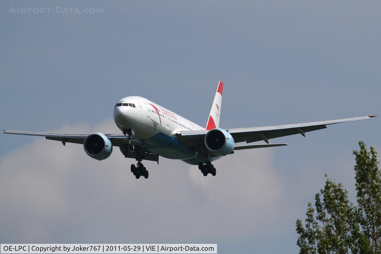 OE-LPC, 2002 Boeing 777-2Z9/ER C/N 29313, Austrian Airlines