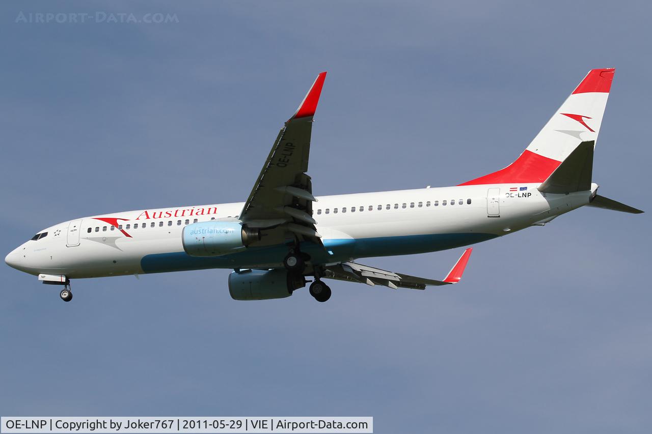 OE-LNP, 2002 Boeing 737-8Z9 C/N 30420, Austrian Airlines