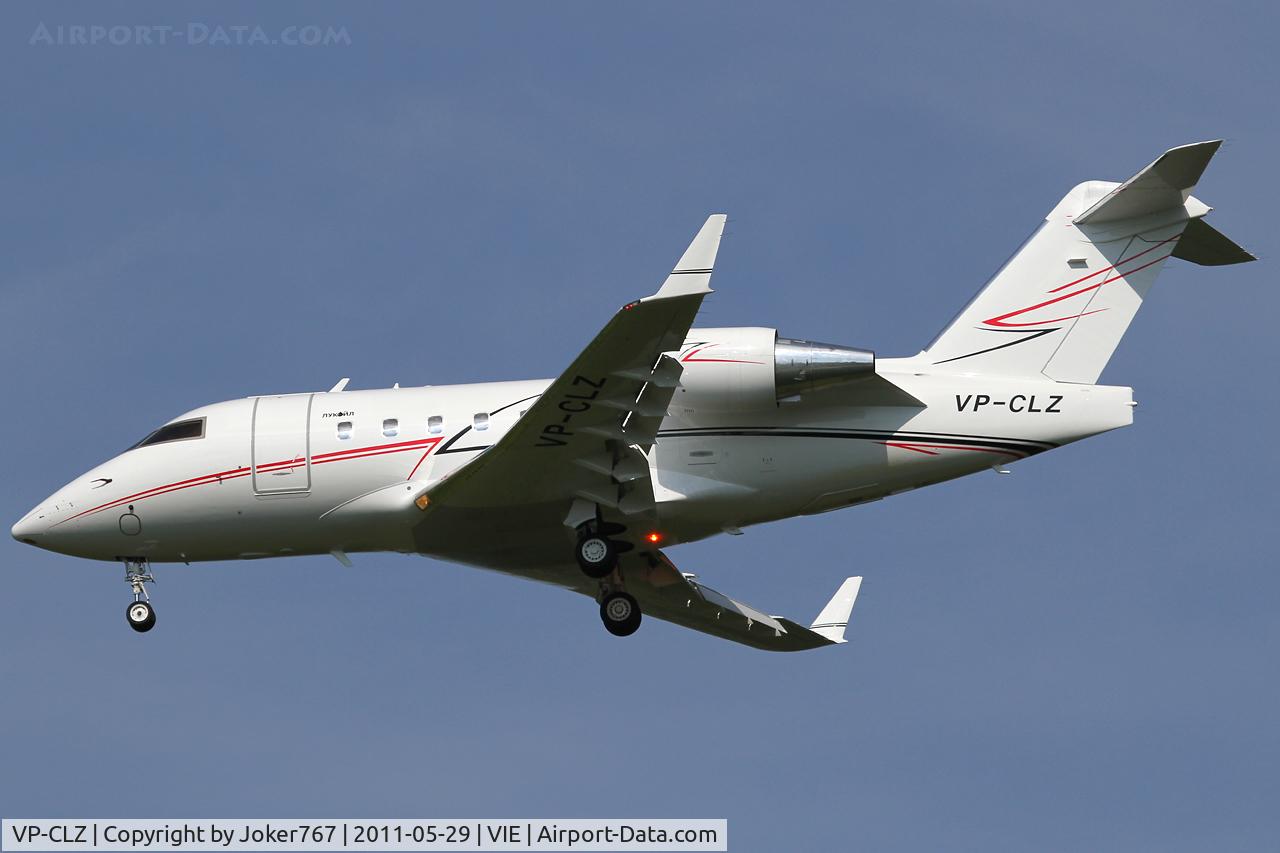 VP-CLZ, 1996 Canadair Challenger 601-3A (CL-600-2B16) C/N 5193, Lukoil-Avia