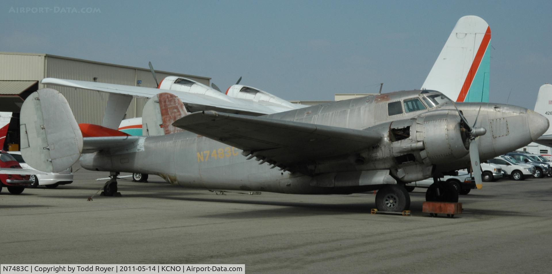 N7483C, 1964 Lockheed PV-2 Harpoon C/N 15-1168, Chino Airshow 2011
