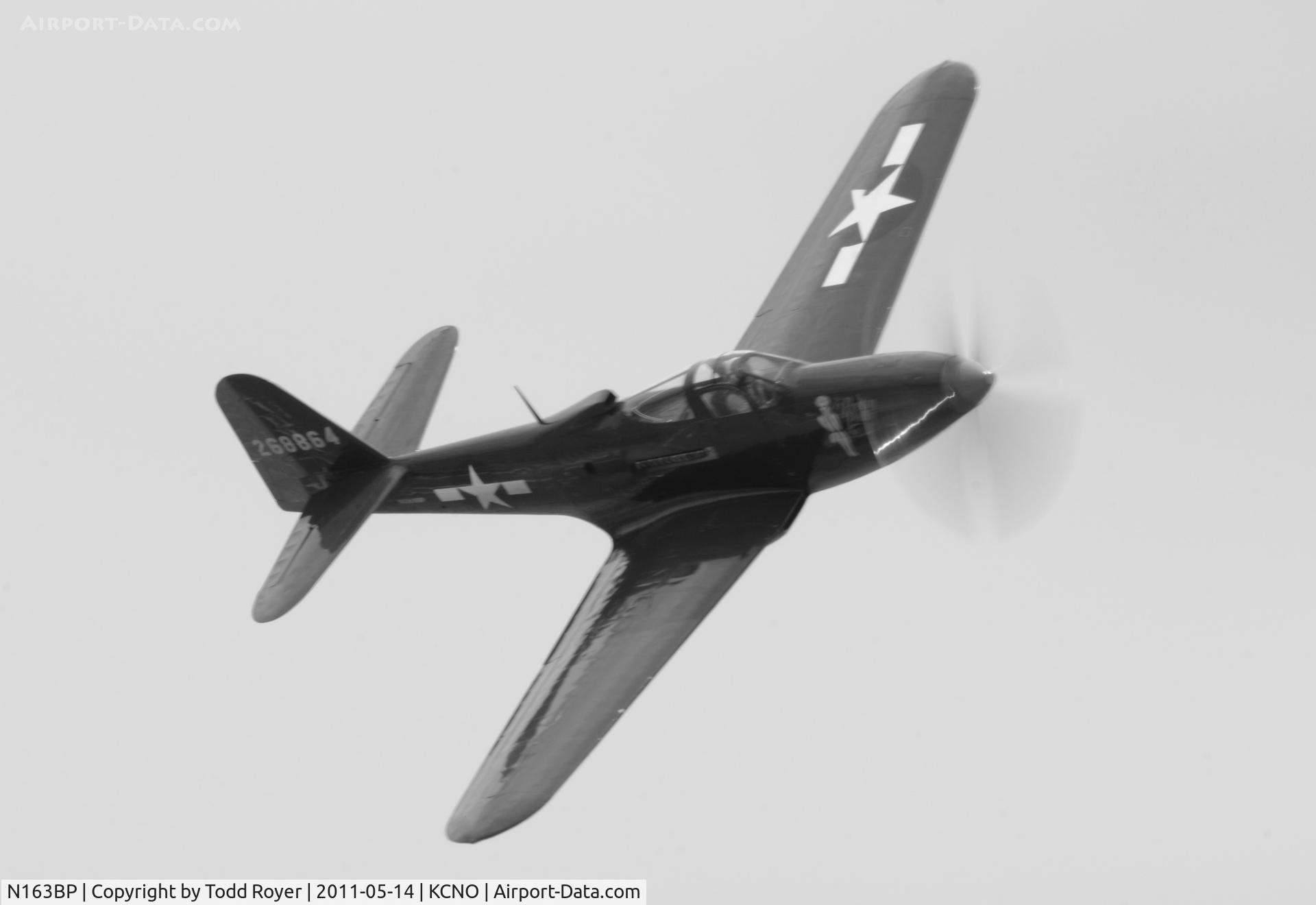 N163BP, 1945 Bell P-63C Kingcobra C/N 091263RP, Chino airshow 2011