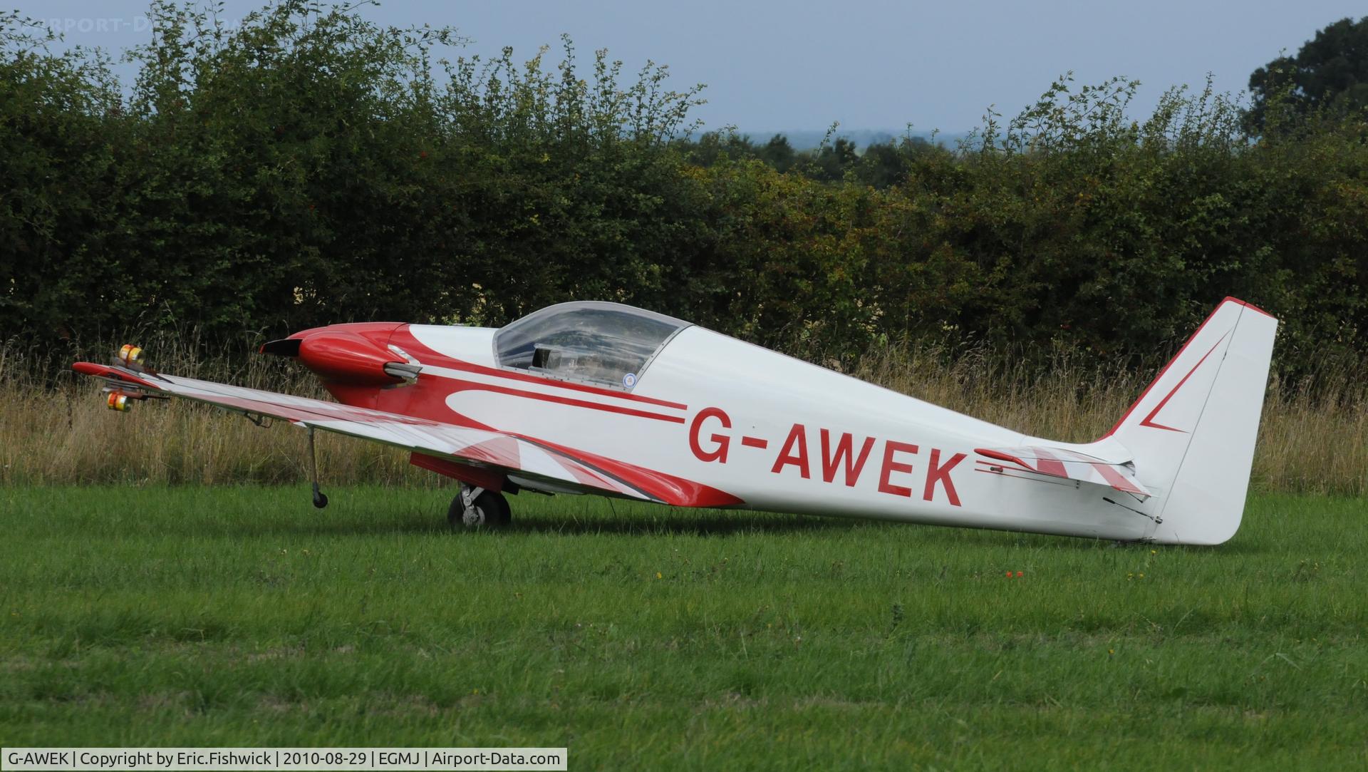 G-AWEK, 1968 Sportavia-Putzer Fournier RF-4D C/N 4071, 1. G-AWEK at Little Gransden's Air Show August 2010