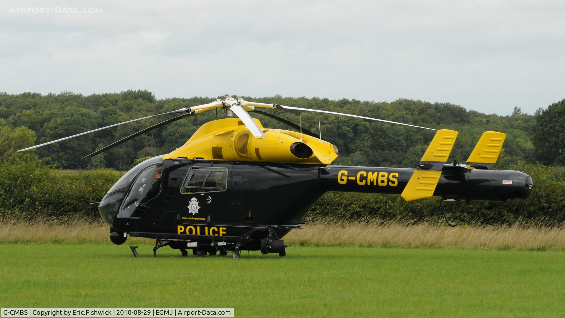 G-CMBS, 2005 MD Helicopters MD-900 Explorer C/N 900-00111, 1. G-CMBS at Little Gransden's Air Show August 2010
