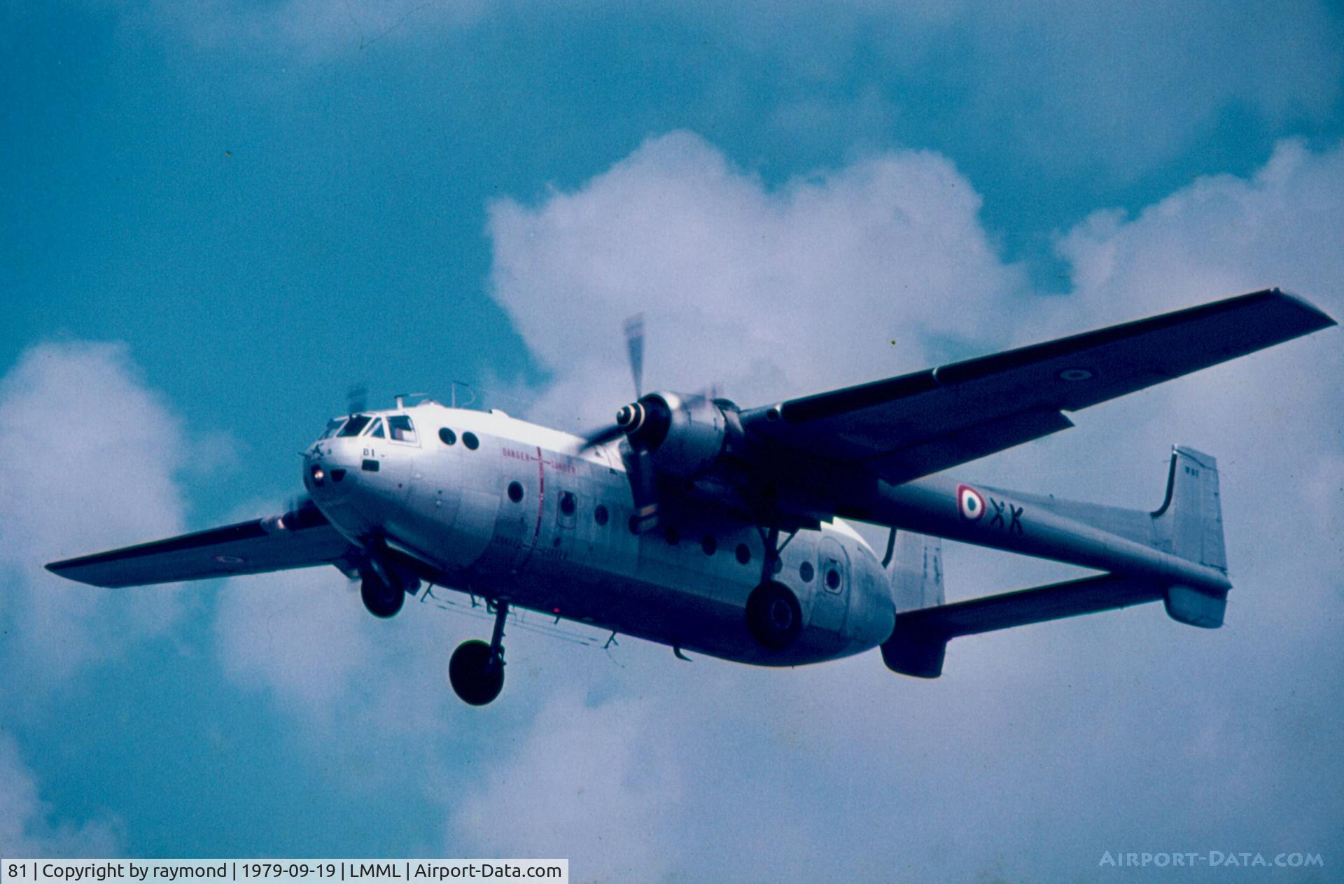 81, Nord N-2501D Noratlas C/N 85, Noratlas 81-XK French Air Force