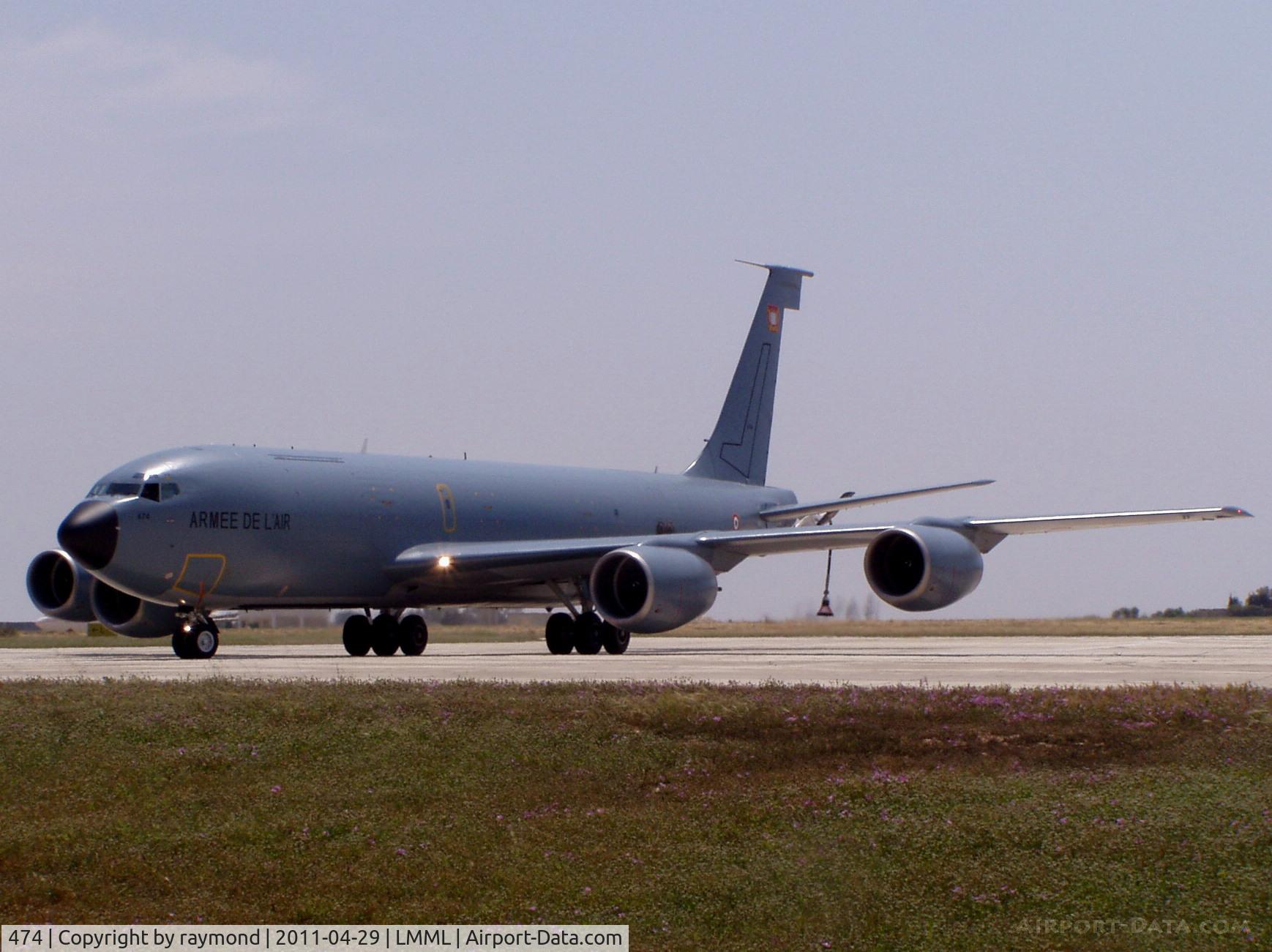474, 1964 Boeing C-135FR Stratotanker C/N 18683, KC135FR 474/93-CE French Air Force