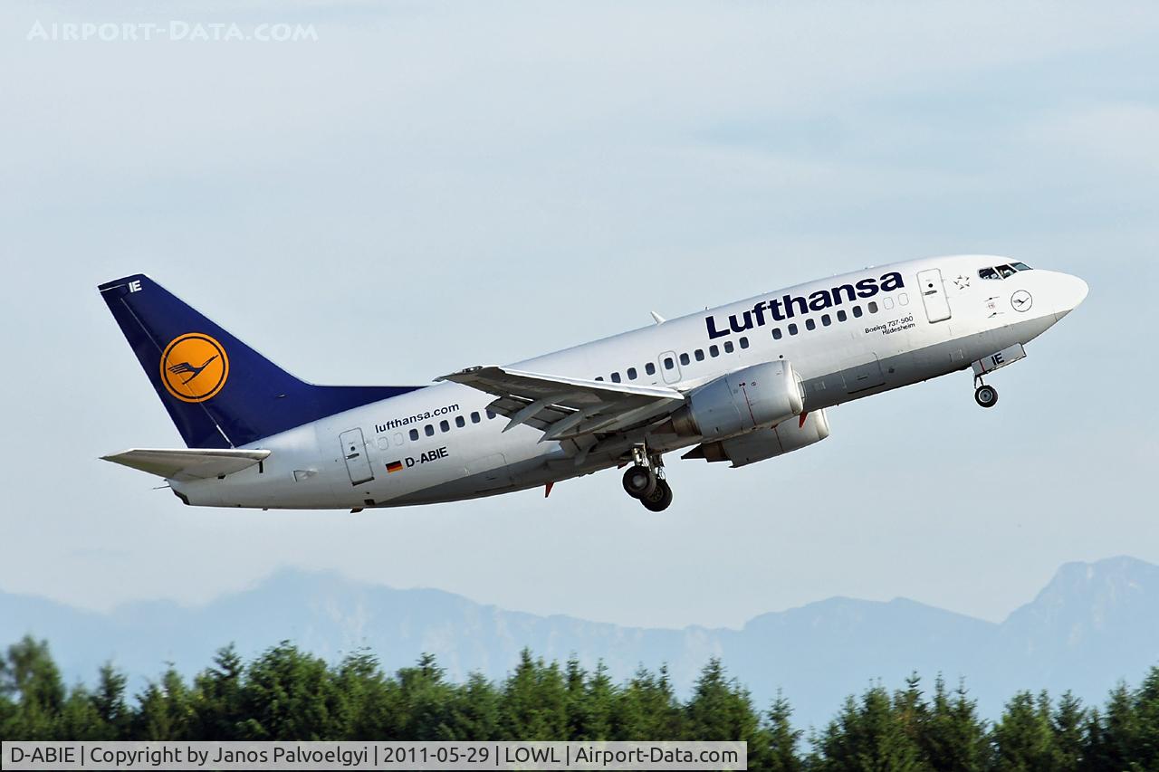 D-ABIE, 1990 Boeing 737-530 C/N 24819, Lufthansa Boeing B737-530 departure to EDDF/FRA