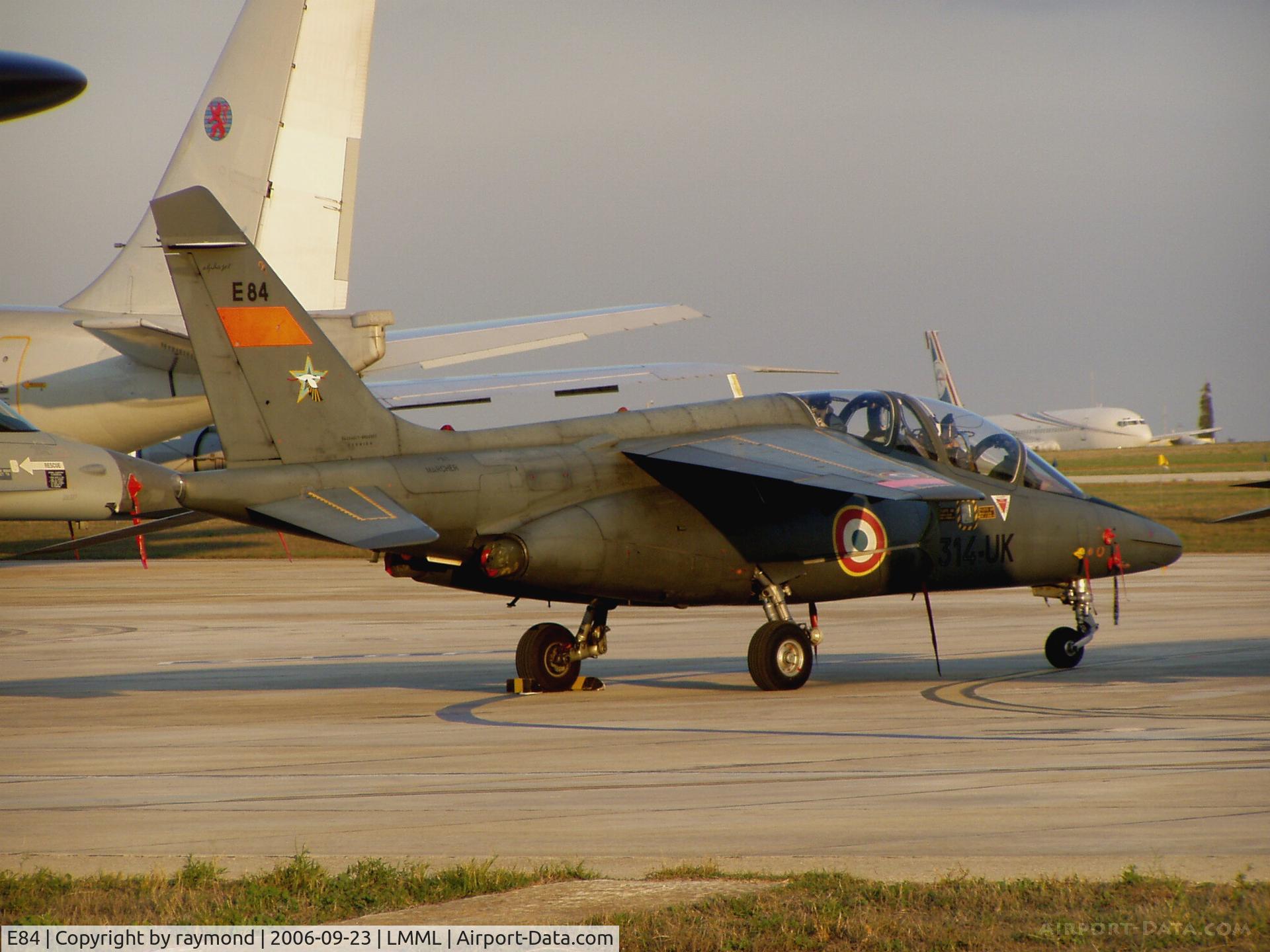E84, Dassault-Dornier Alpha Jet E C/N E84, Alphajet E-84/314-UK French Air Force