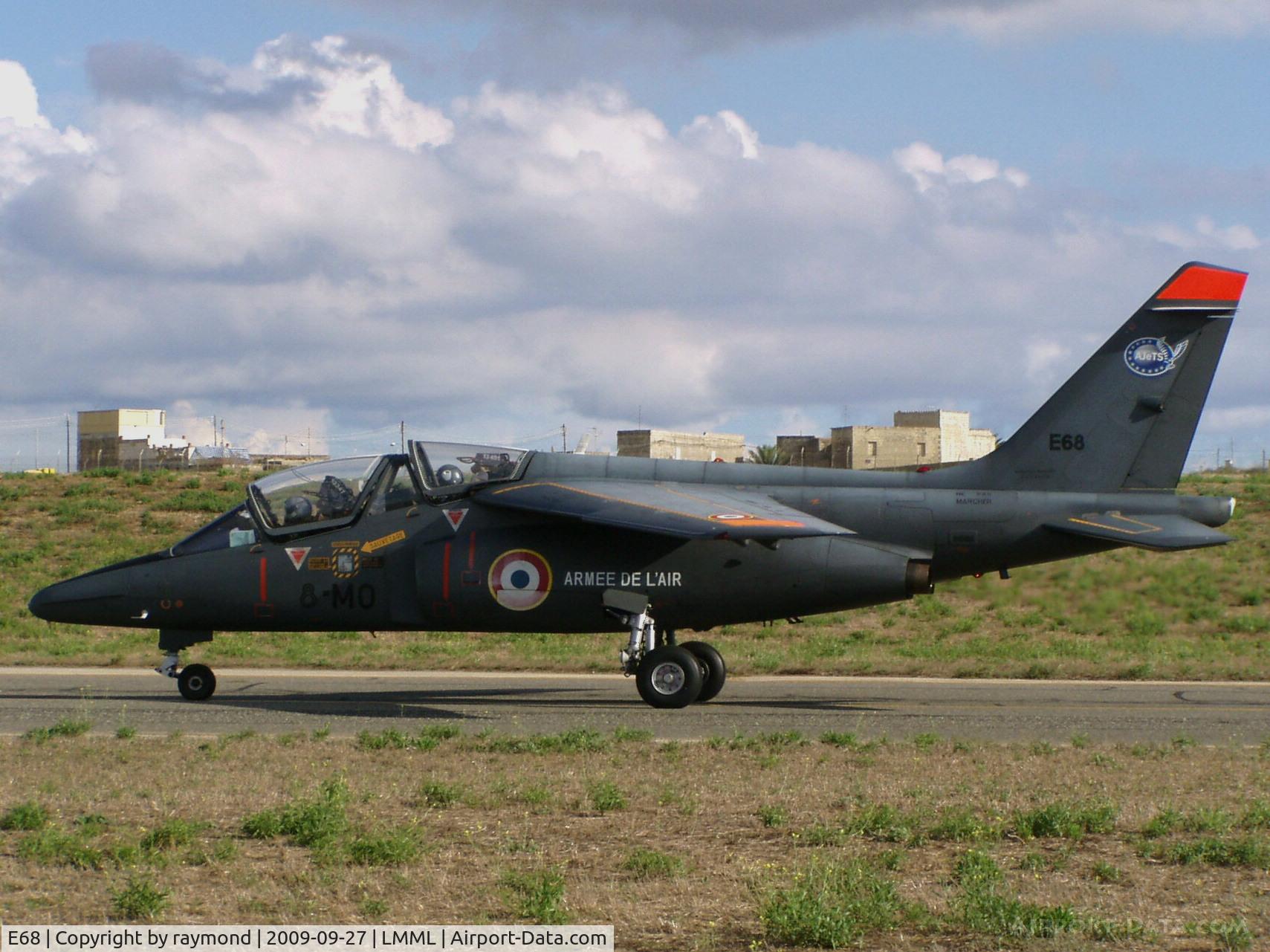 E68, Dassault-Dornier Alpha Jet E C/N E68, Alphajet E-68/8-MO French Air Force