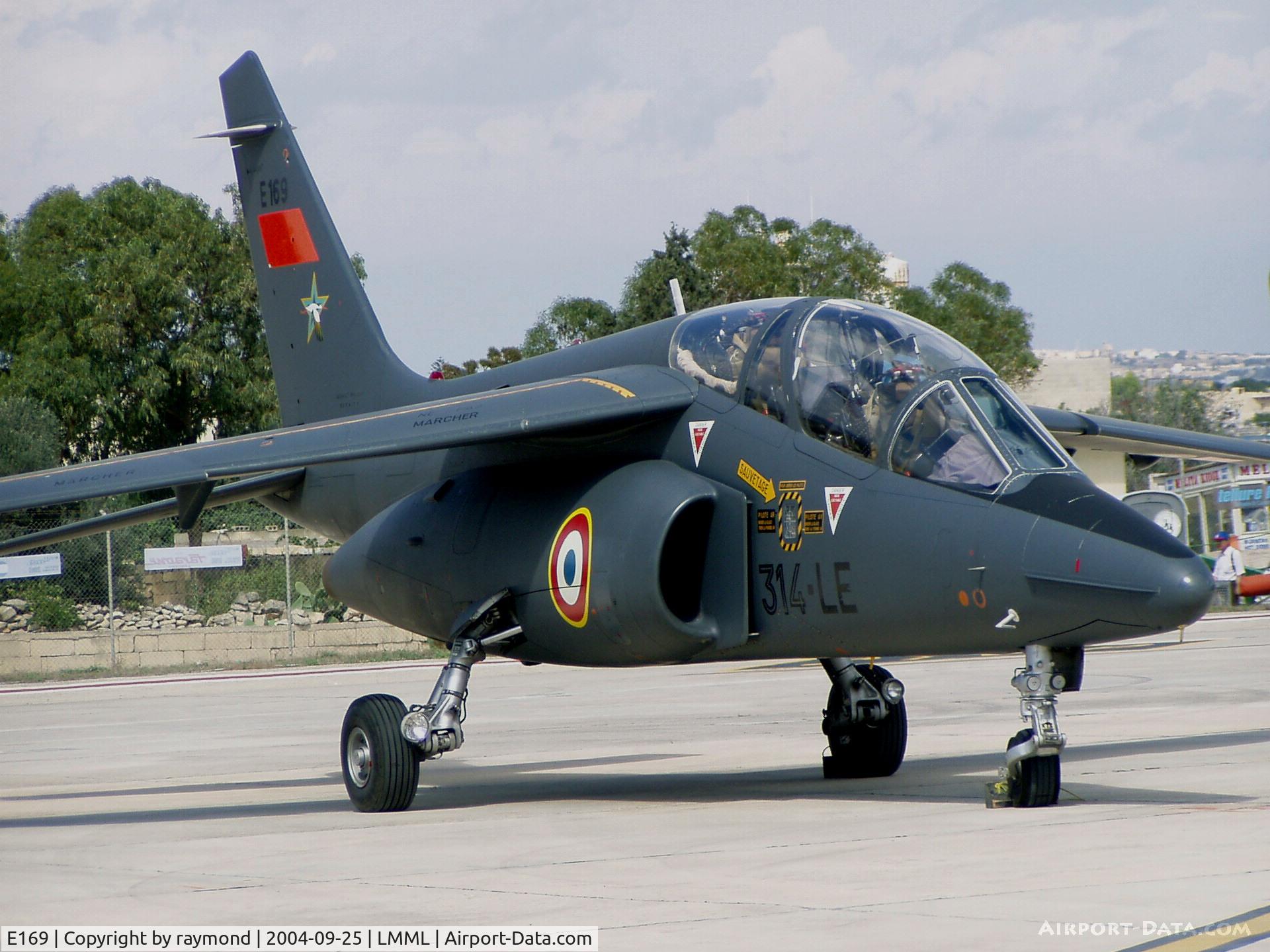 E169, Dassault-Dornier Alpha Jet E C/N E169, Alphajet E-169/314-LE French Air Force