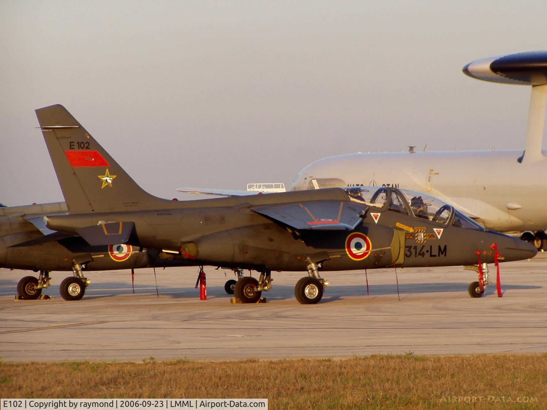 E102, Dassault-Dornier Alpha Jet E C/N E102, Alphajet E-102/314-LM French Air Force