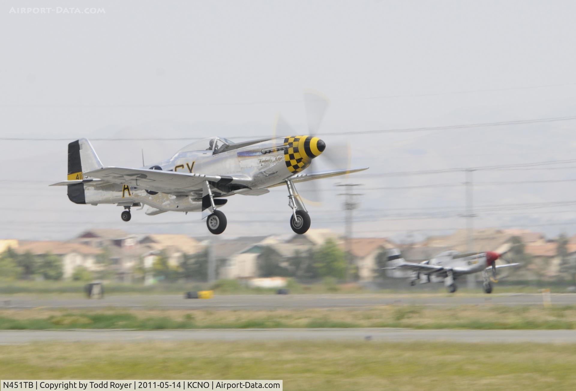 N451TB, 1944 North American F-51D Mustang C/N 44-11153, Chino Airshow 2011