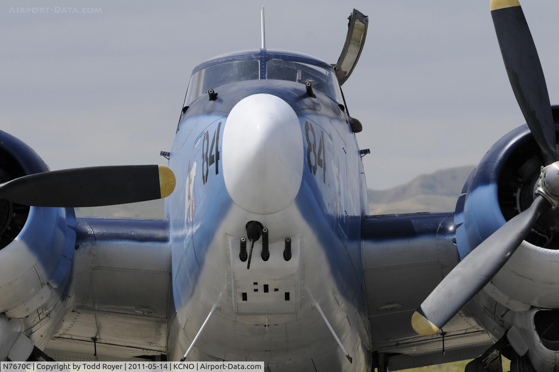 N7670C, 1945 Lockheed PV-2 Harpoon C/N 15-1438, Chino Airshow 2011