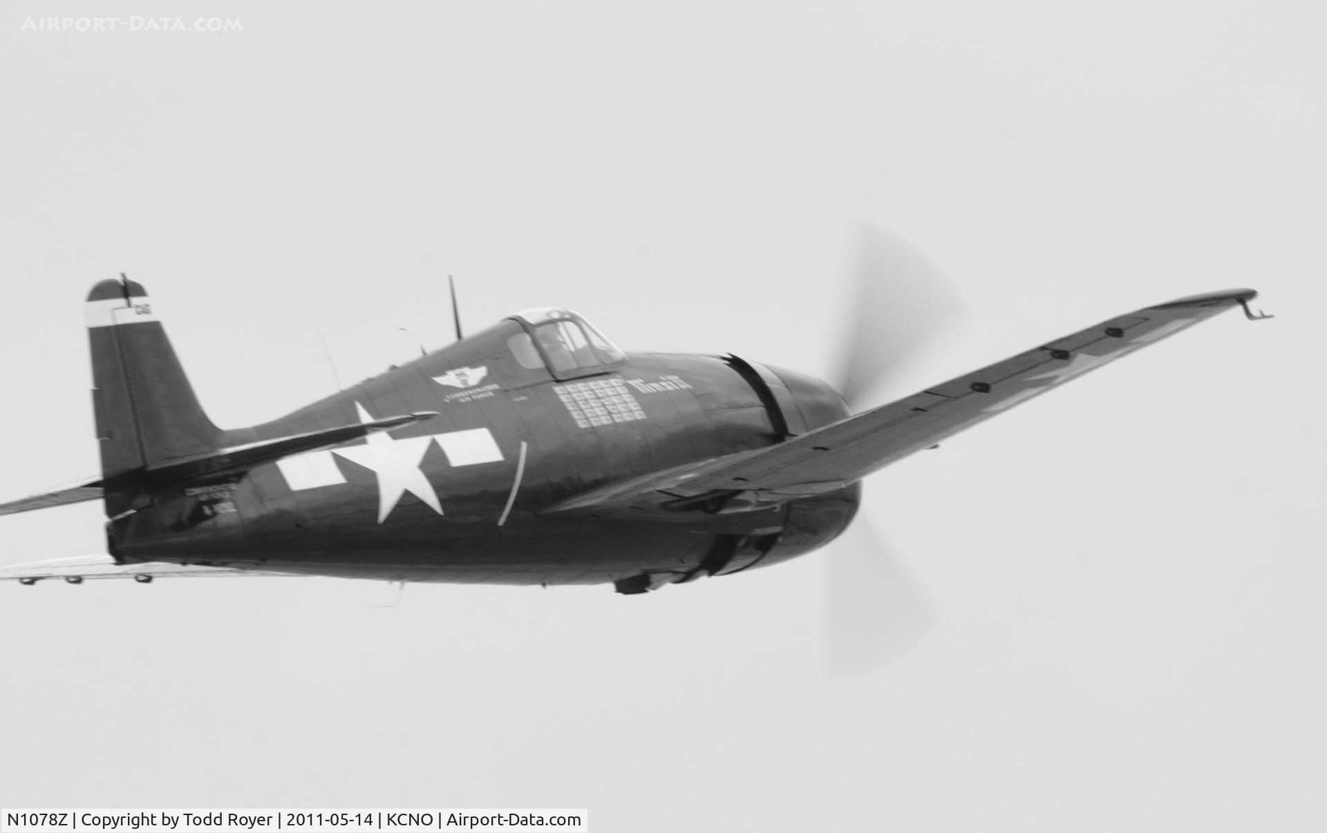 N1078Z, 1963 Grumman F6F-5 Hellcat C/N 27354801-66, Chino Airshow 2011