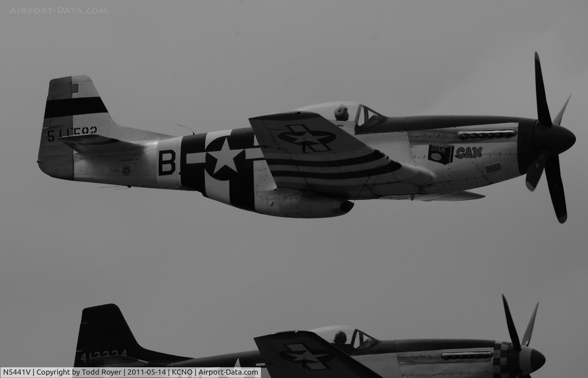 N5441V, 1961 North American F-51D Mustang C/N 45-11582, Chino Airshow 2011