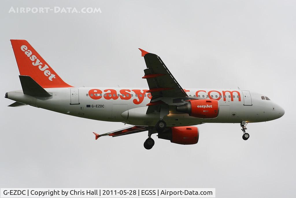 G-EZDC, 2003 Airbus A319-111 C/N 2043, easyJet