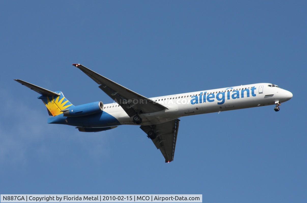 N887GA, 1990 McDonnell Douglas MD-82 (DC-9-82) C/N 49932, Allegiant