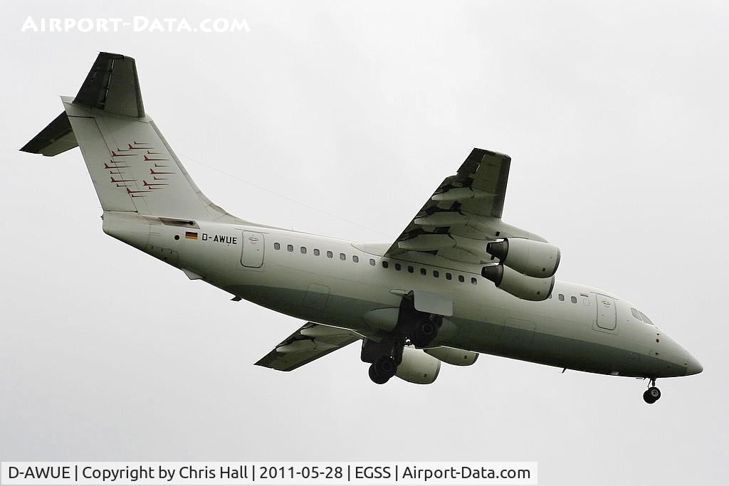 D-AWUE, 1986 British Aerospace BAe.146-200 C/N E2050, WDL Aviation