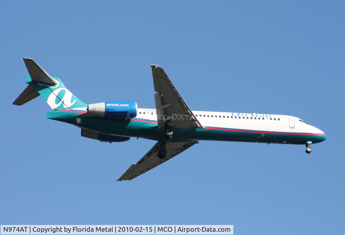 N974AT, 2002 Boeing 717-200 C/N 55034, Air Tran 717