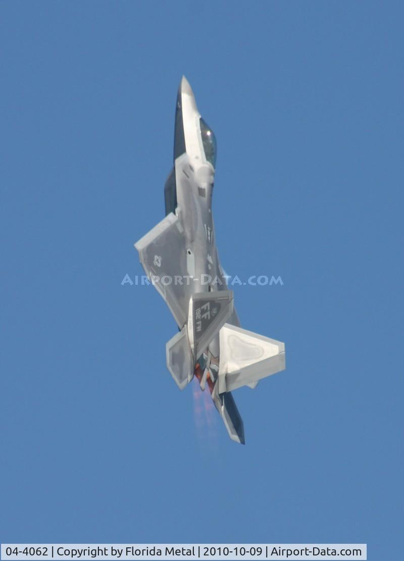 04-4062, 2004 Lockheed Martin F-22A Raptor C/N 4062, F-22 at Daytona Beach