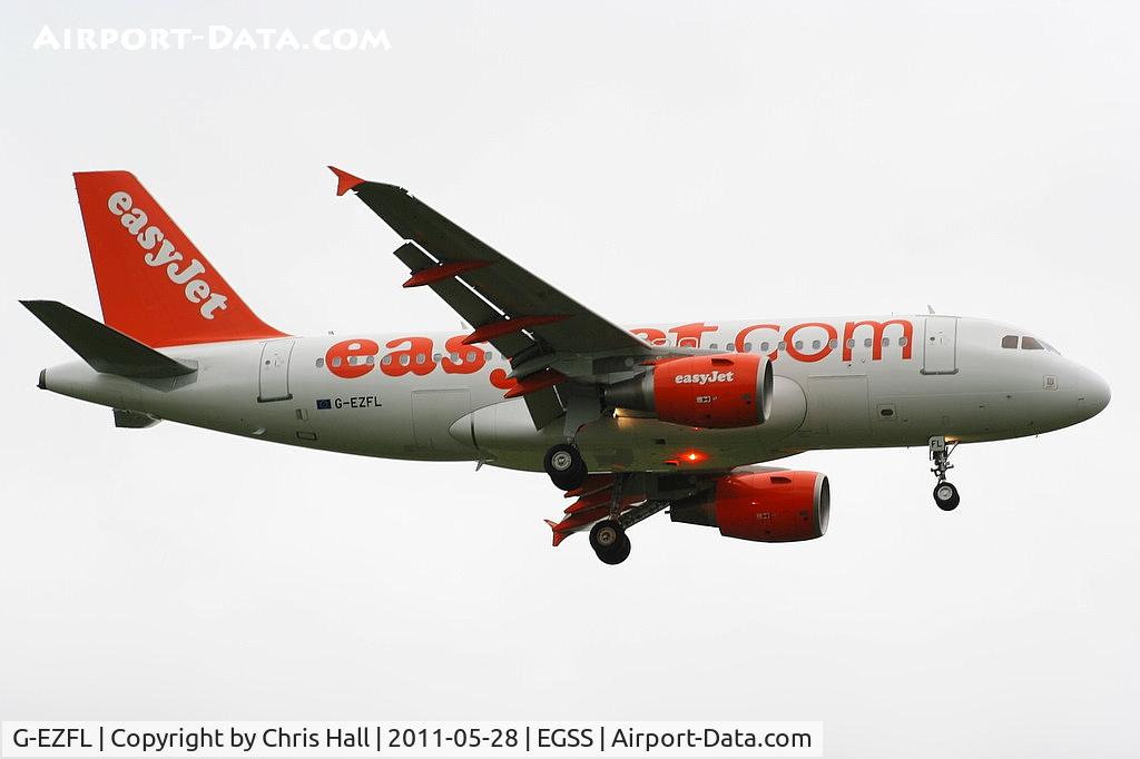 G-EZFL, 2009 Airbus A319-111 C/N 4056, easyJet