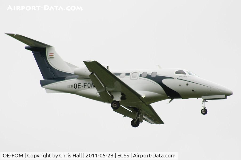 OE-FOM, 2009 Embraer EMB-500 Phenom 100 C/N 50000092, Flyfast GmbH